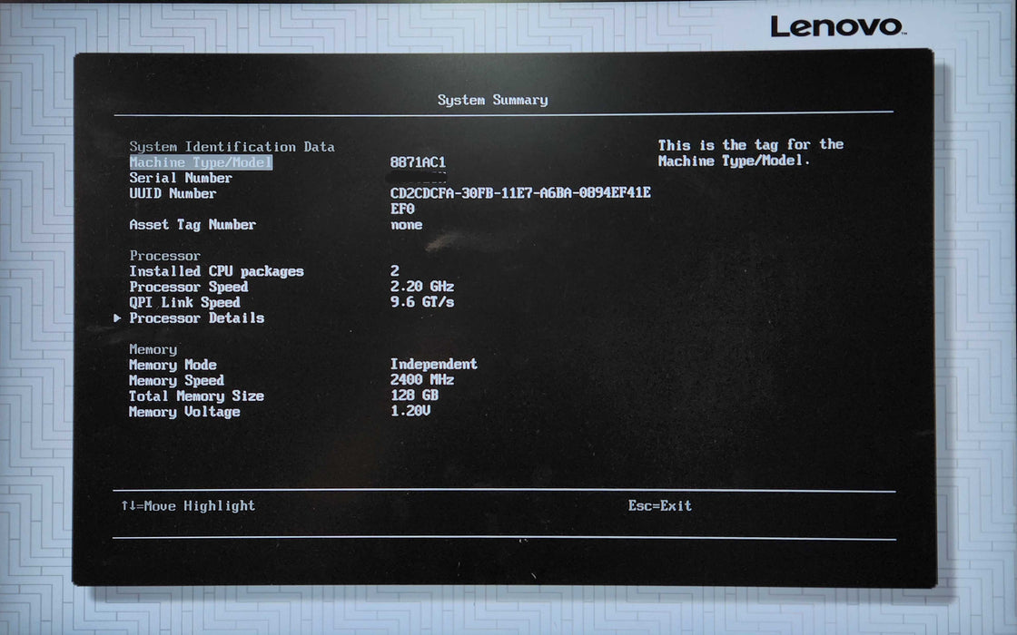 Lenovo System x3650 M5 2U 8x2.5", 2x Xeon E5-2650 v4, 128GB DDR4, M5210