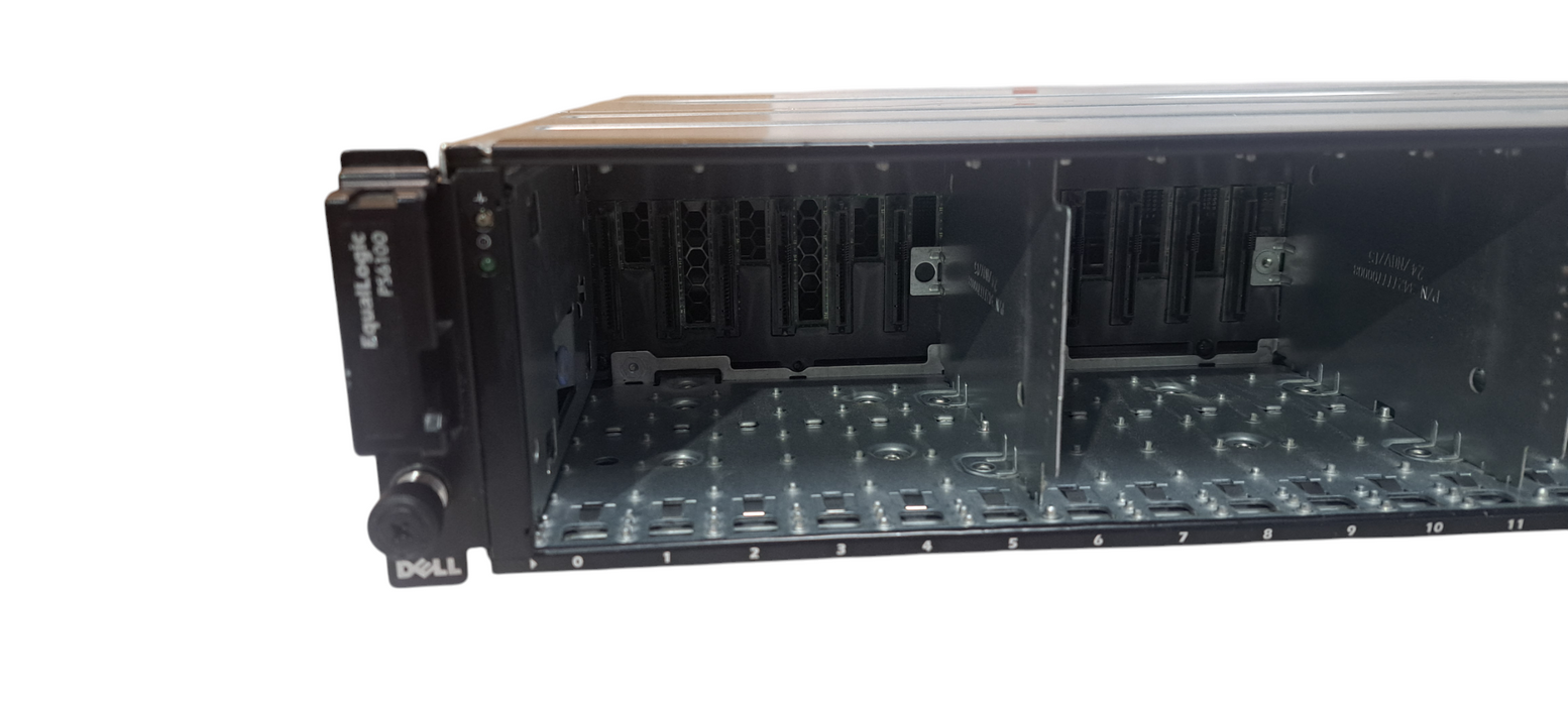 Dell EqualLogic PS6100 Storage Array |2x Controllers| 2x 700W PSU No HDD