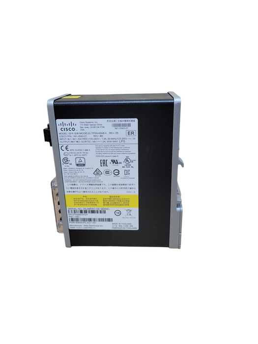 Cisco TPSN-65AB A REV 341-0543-01 PWR-IE65W-PC-AC !