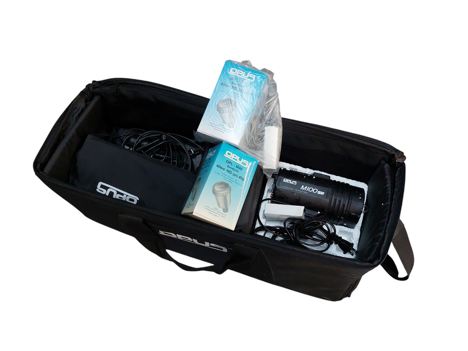 OPUS M100SR Professional Lighting kit with bag  =