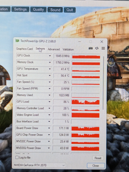 MSI NVIDIA GeForce RTX 2070 8GB GPU MSI AERO 8G PLEASE READ -