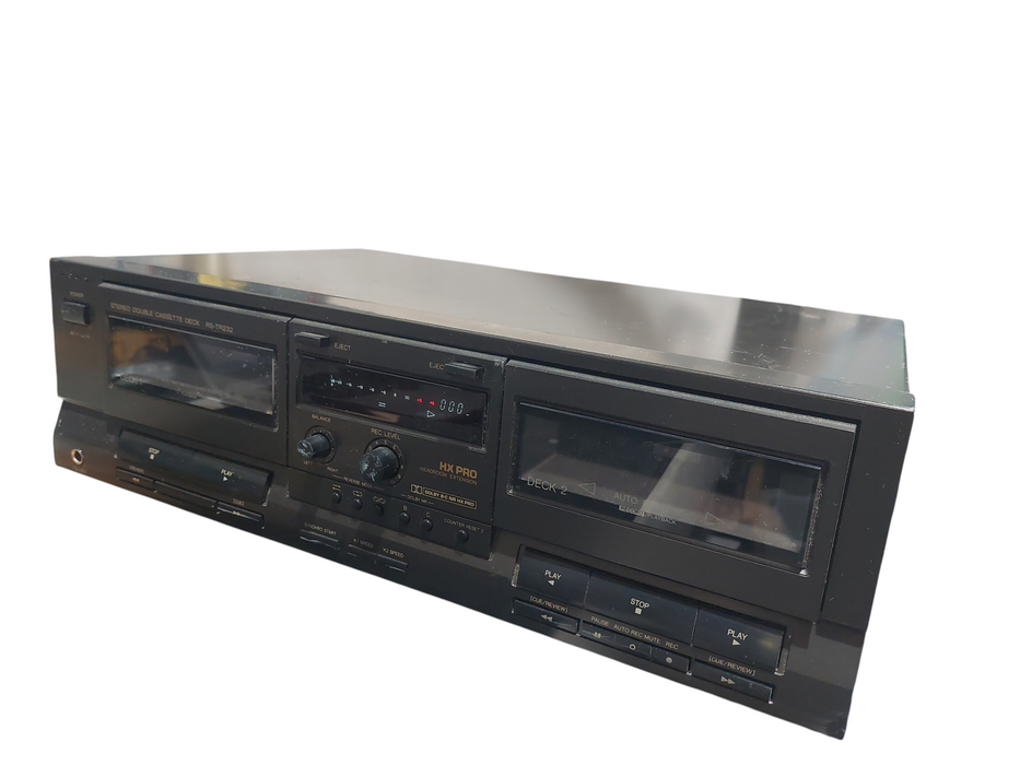 Technics Model: RS-TR232 Stereo Double Cassette Deck =