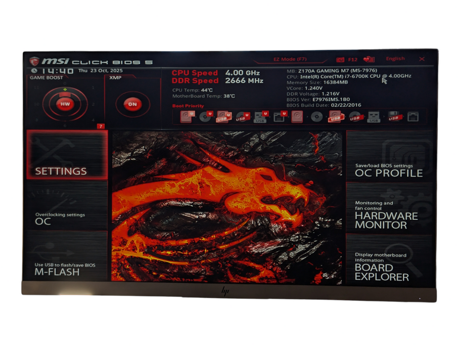 Custom PC MSI Z170A GAMING M7 Intel Core i7-6700K 16GB RAM 512GB SSD READ  -