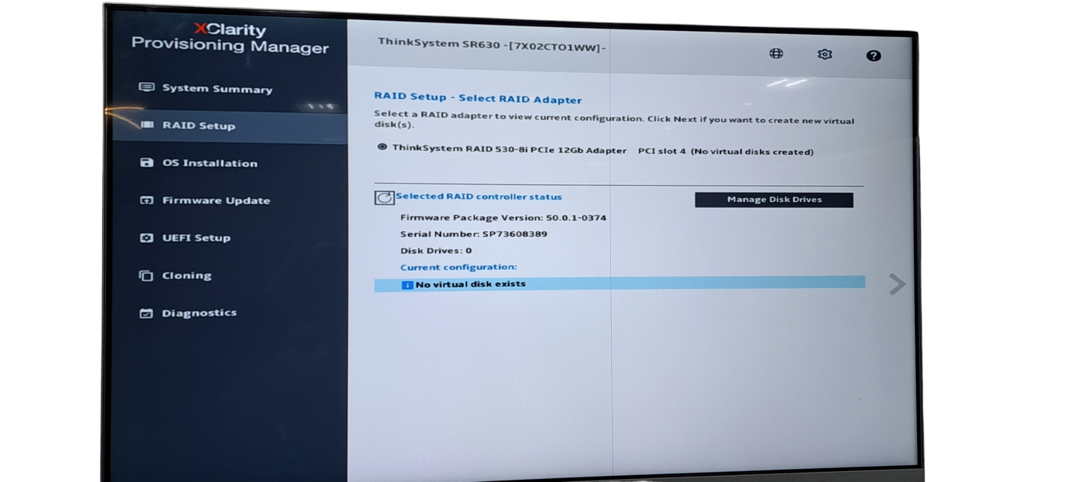 Lenovo SR630 1U 8x 2.5" |Xeon Silver 4110 CPU|64GB DDR4|RAID 530-8i PCLe|