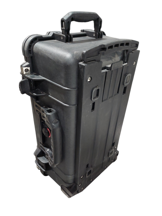 Pelican Case 22"X12"X8" Hard Shelled Water Proof Case Empty Rolling Cart =