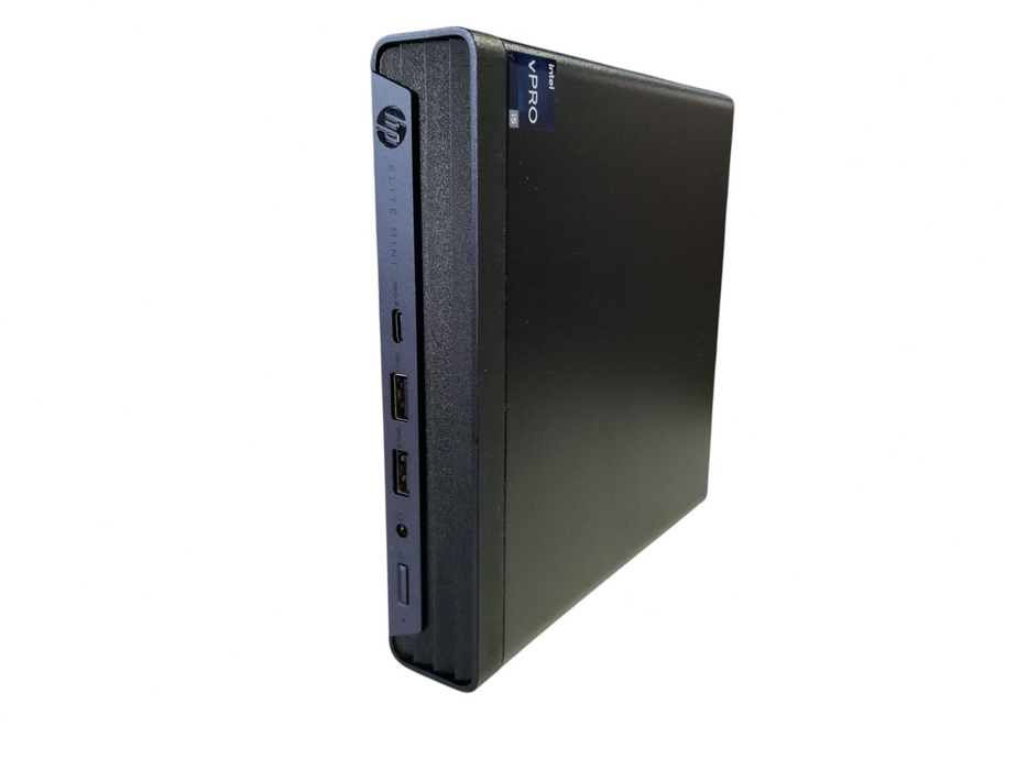 HP Elite Mini 800 G9 Desktop | Intel i5-12500T, 16GB DDR5, 256GB NVMe, WiFi W/Adapter