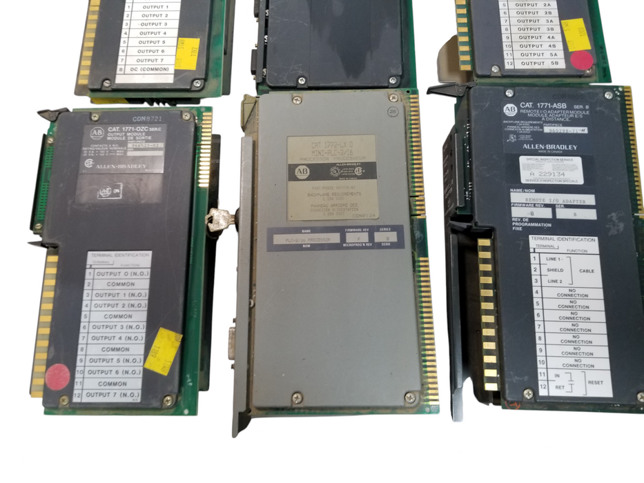 Lot 45x Allen-Bradley Input / Output Modules Cat. No. 1771 *READ*