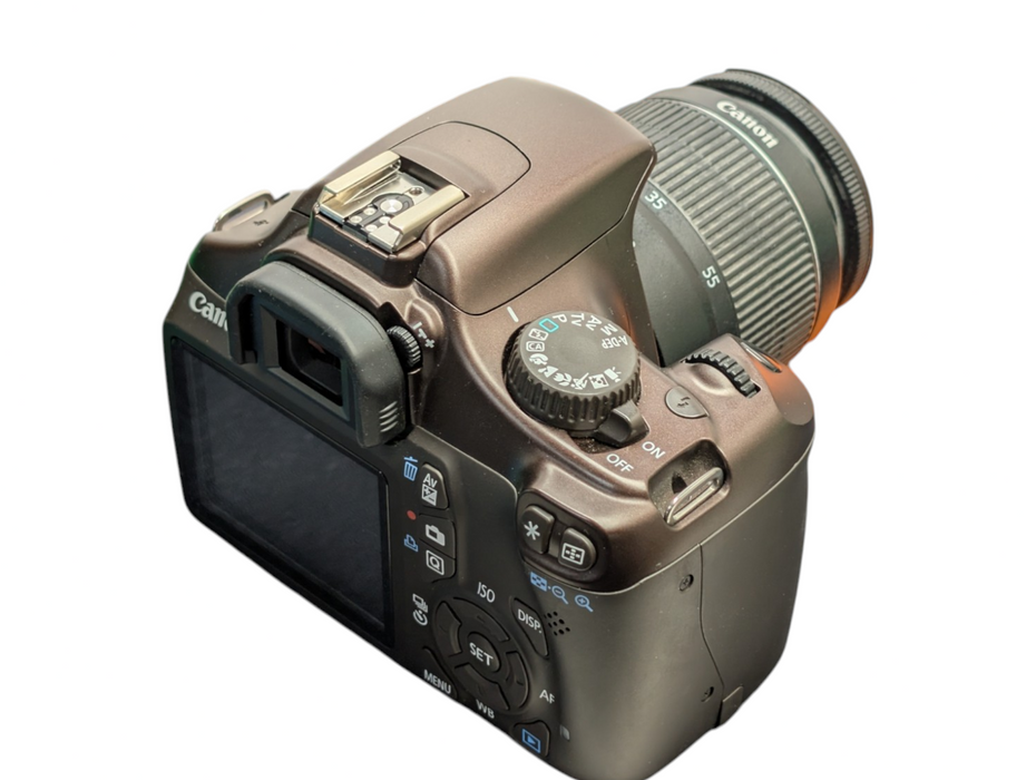 Canon EOS Rebel T3 12MP DSLR Camera Zoom Lens EF-S 18-55m 1:3.5-5.6 III  Q-