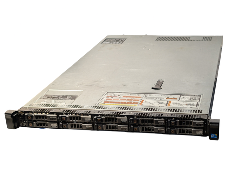 DELL PowerEdge R630 2x Intel Xeon E5-2690 v3 64GB RAM 5x 120GB SSD  -
