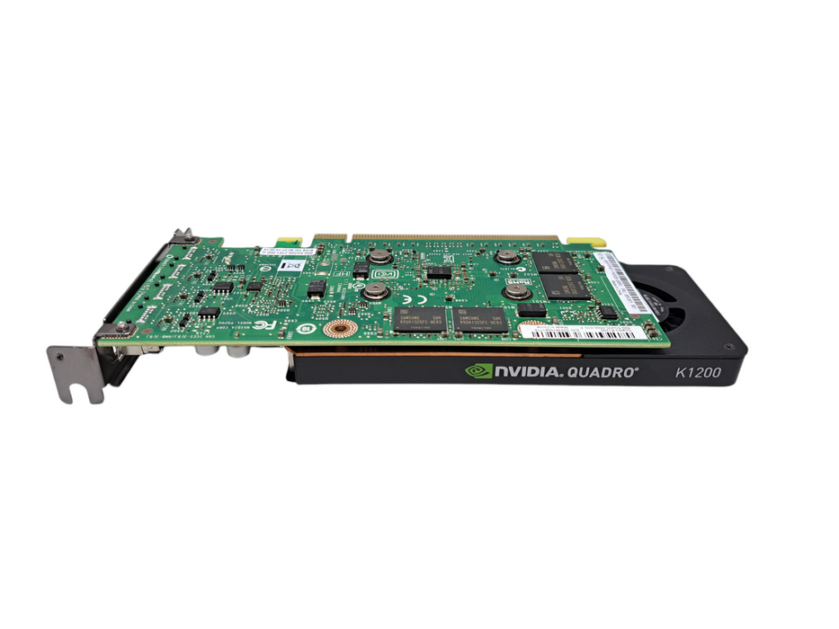 NVIDIA Quadro K1200 4GB GDDR5 Low Profile Graphics Card | 4x Mini DP