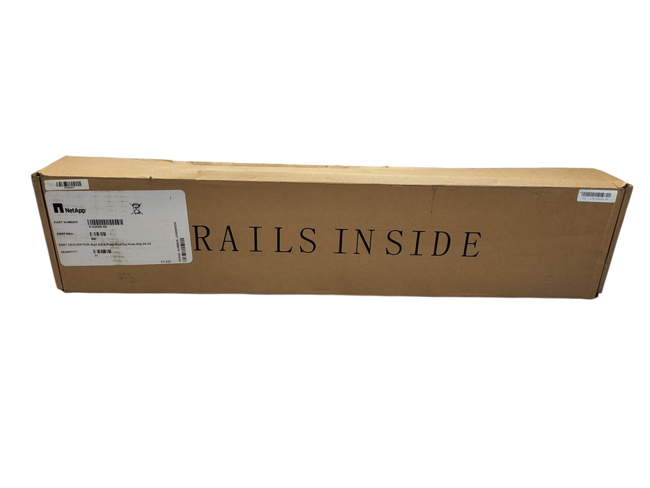 NetApp X-02659-00 Rack Rail Kit 4-Post Round or Square Hole Adjustable NEW Q$