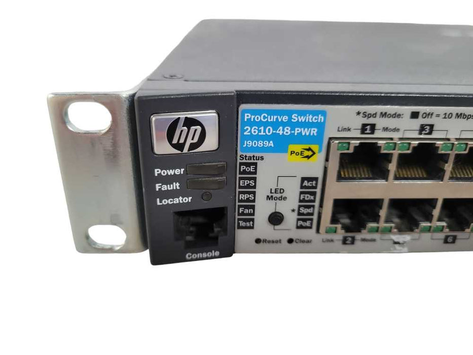 HP ProCurve J9089A 2610-48 48 Port Fast Ethernet Switch !
