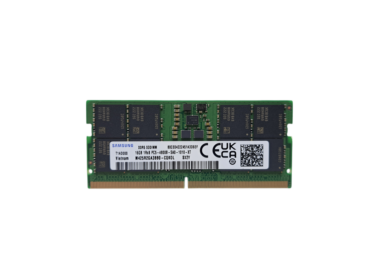 Samsung 16GB 1Rx8 PC5-4800B SODIMM DDR5 Laptop Memory RAM