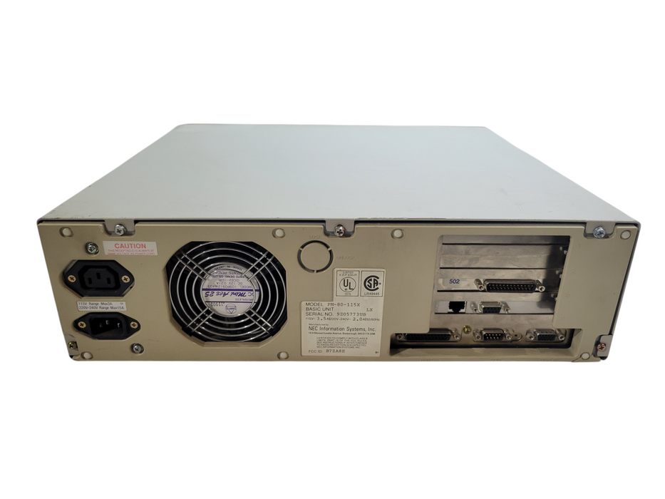 NEC Corporation - PowerMate SX Plus - 1MB RAM . 3MB Extended NO HDD %