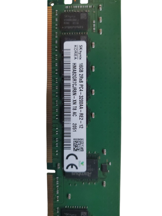 SK Hynix 16GB 2Rx8 PC4-3200AA-RE2-12 HMA82GR7CJR8N-XN Server RAM Q