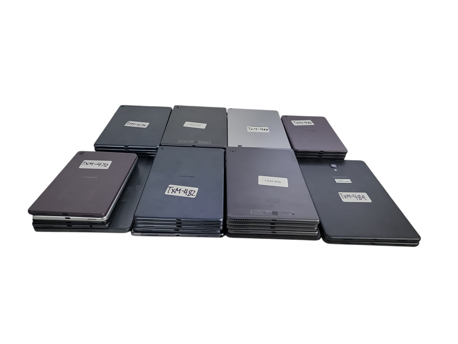 Lot of 37x Android Tablets [Samsung/ZTE/Lenovo | B Condition][TXM-17] (