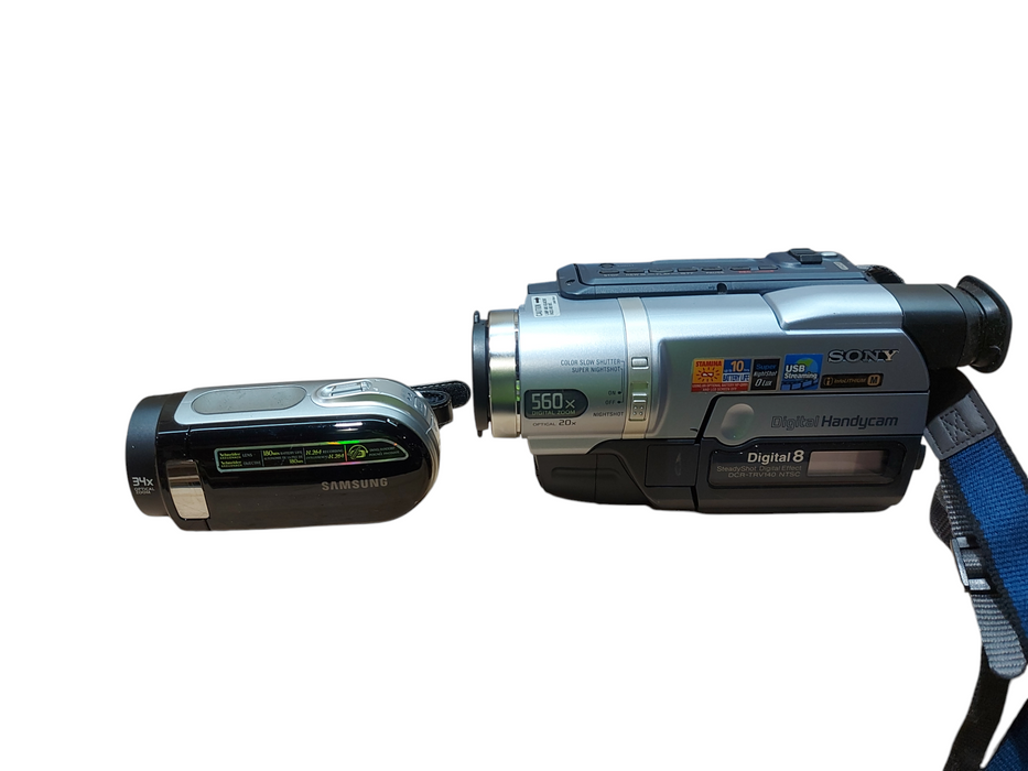 Lot 2x Assorted Cam Recorders -Read Description