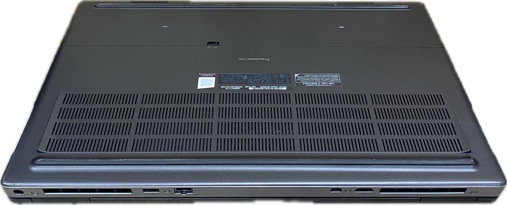 Dell Precision 7740 17" i7-9750H Radeon Pro WX3200 4GB GPU 16GB 256SSD READ  Lap200