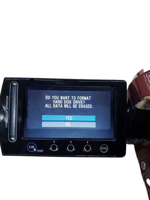 JVC Everia Hard Disc Camcorder GZ-MG330RU w/ Battery & Case