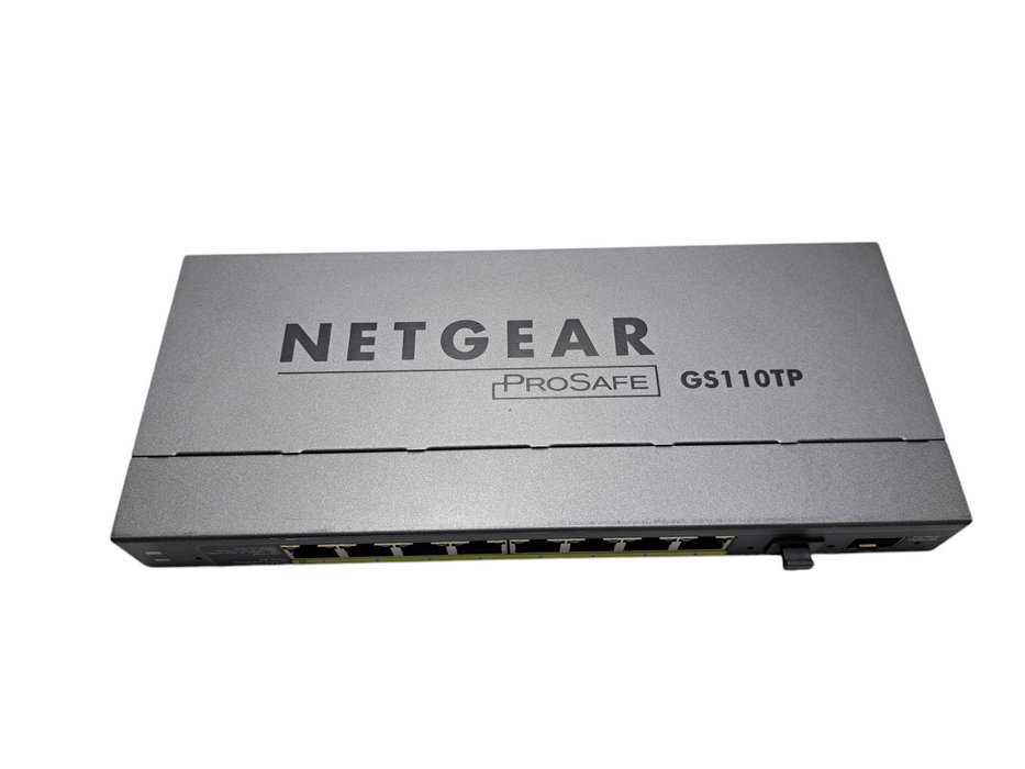 Netgear Prosafe GS110TP | 8-Port Gigabit PoE Smart Switch w/ 2x SFP