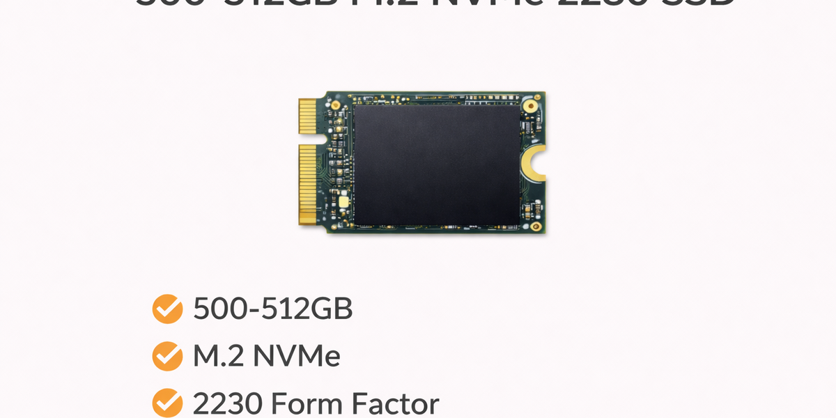 DK-STATION2｜512GB M.2 2230 NVMe SSD Kingston 512GB M.2 2230 PCIe