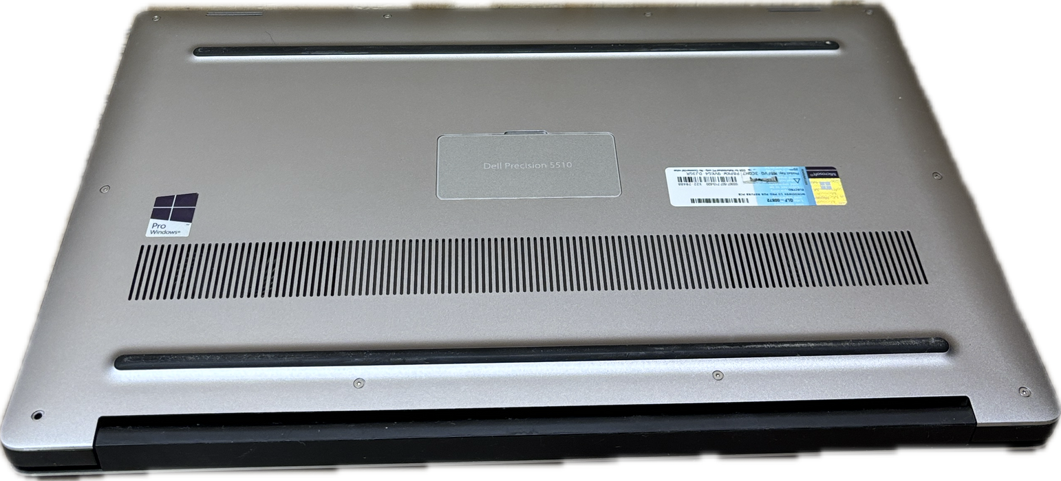 Dell Precision 5510i7-6820HQ QUADRO M1000M 2GB GPU 16GB 256SSD READ!  Lap200