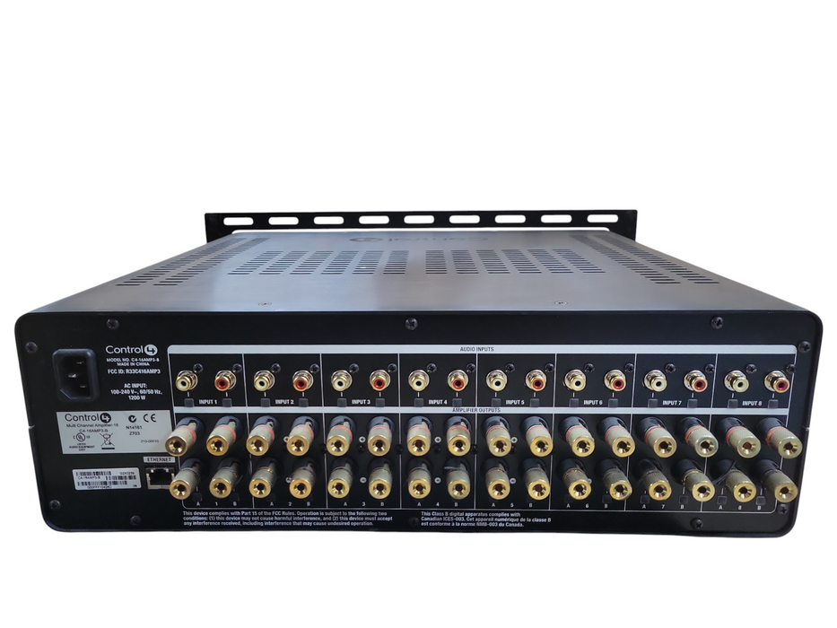 Control4 C4-16AMP3-B Multi Room 16 Channel Matrix Amplifier W/C4-4URMK-B Br !