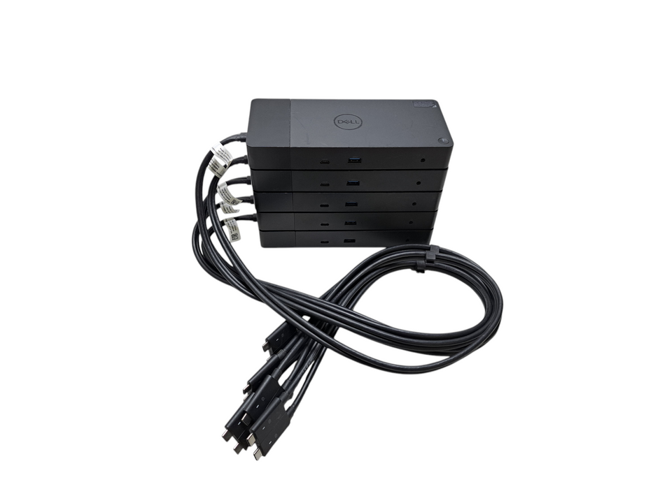 Lot of 5x Dell WD19DC Dual USB-C Performance Docking Station | Docks ONLY )