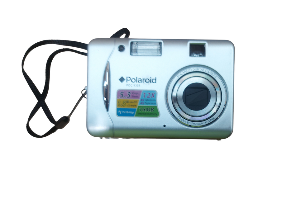 Polaroid PDC 5355 5.3MP Compact Digital Camera (Silver)