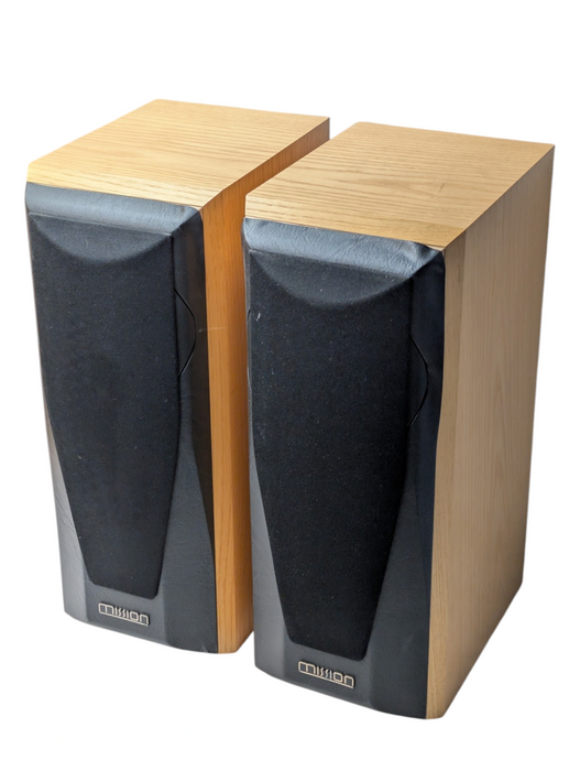MISSION 772 2-Way Reflex 8 Ohm Hi-Fi Bookshelf Speakers Pair -