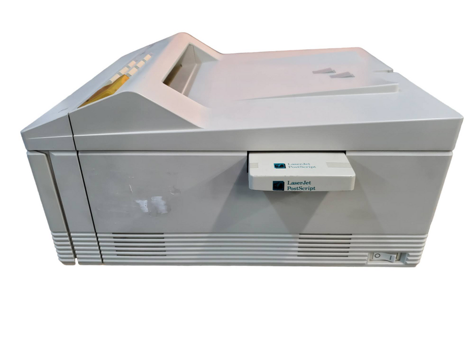 HP LaserJet IIIp Vintage Monochrome Laser Printer w/ PostScript Cartridge @