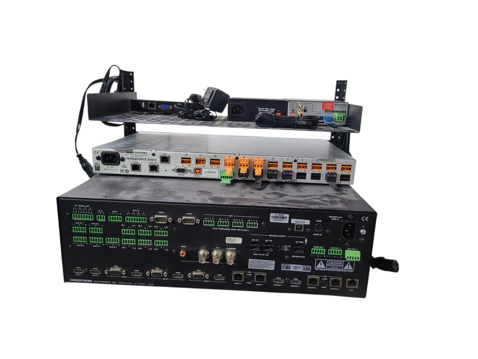 Professional AV System – Biamp TesiraFORTÉ AVB VI + Crestron DMPS3-300-C +