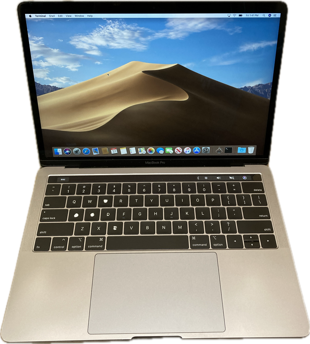 Apple MacBook Pro 13 2018 i5-8259U 16GB RAM 512GB SSD No Power Adapter READ