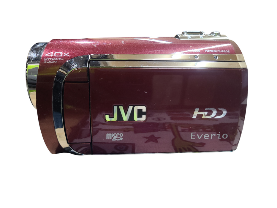 JVC Everio GZ-MG630RU Red Digital Camcorder 40x Dynamic Zoom