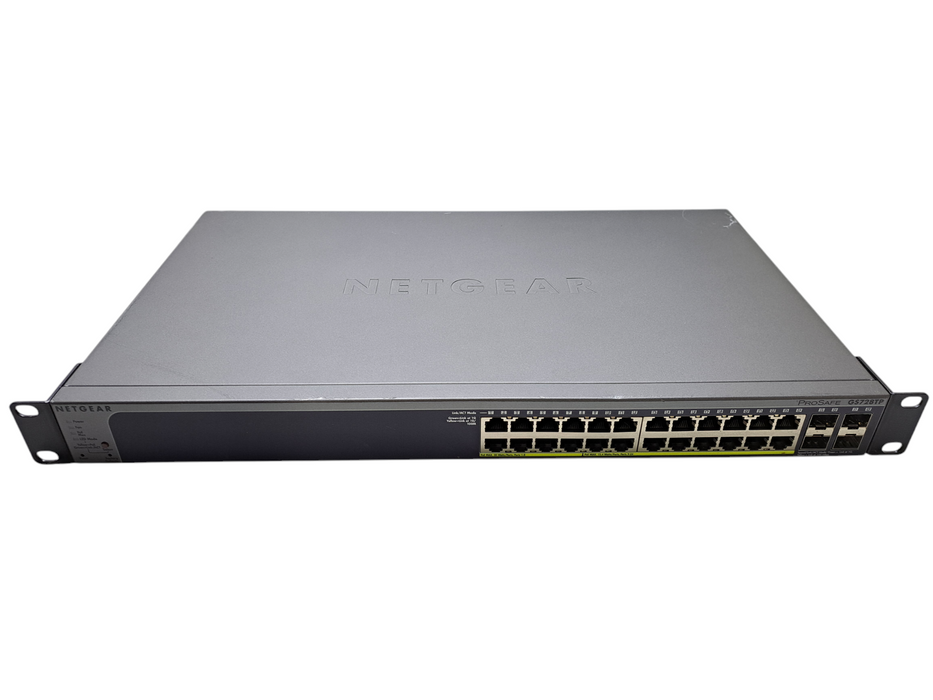 NetGear ProSafe GS728TP | 24-Port Gigabit PoE Smart Switch w/ 4x SFP