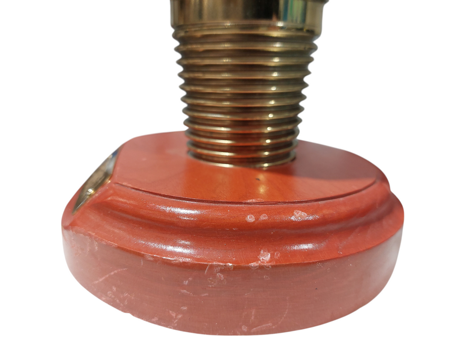 Decoration 8" Gold Colour Plated Oil Rig 3 Head Bit  =