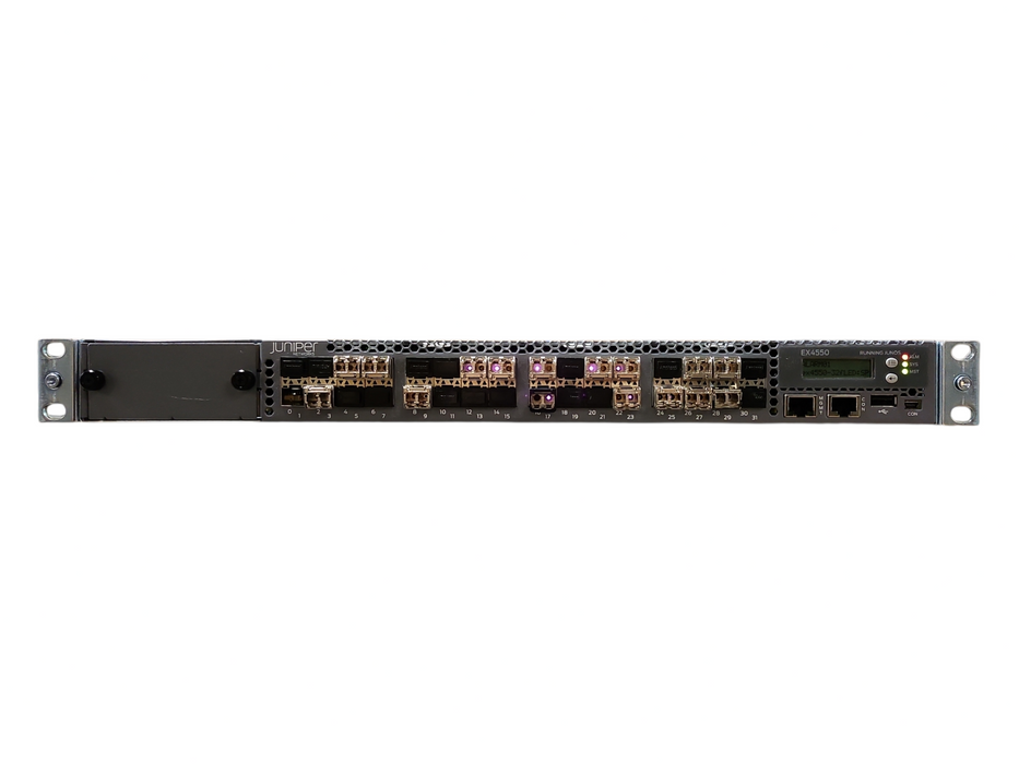 Juniper EX4550-32T-AFO 32-Port 10Gb Switch w/ 2x 650W Power Supply