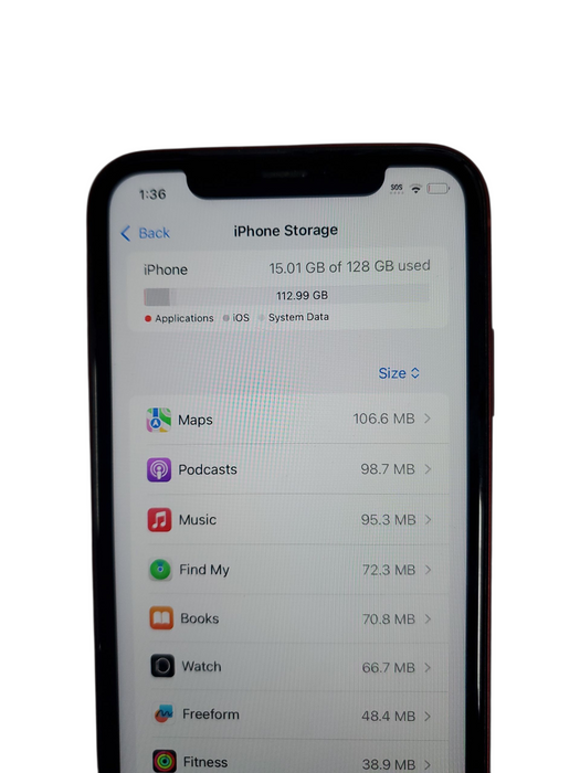 Apple iPhone XR - 128GB - Red [A1984]