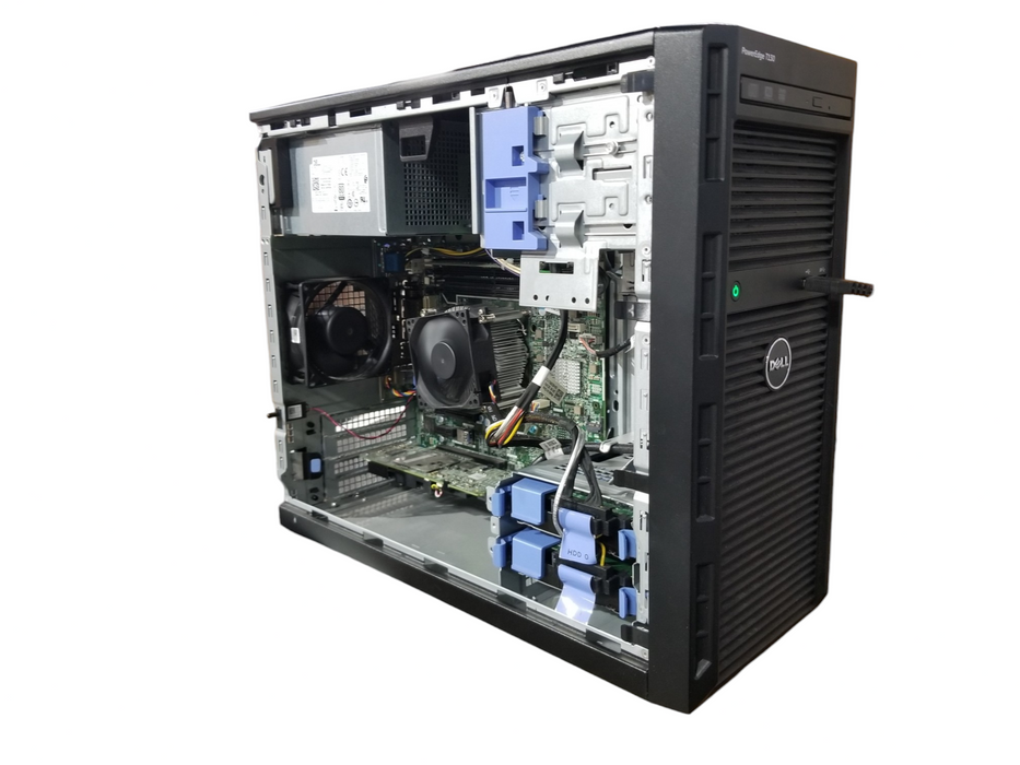 Dell PowerEdge T130, Xeon E3-1220 v5, 16GB DDR4, PercH730, 2x 4TB SAS *READ