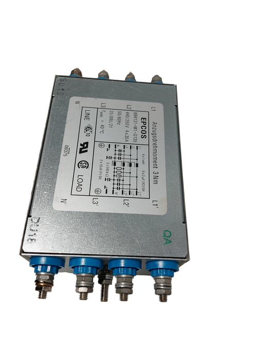 Anzugsdrehmoment 3 Nm Epcos Power Line Filter B84131-M1-G135 =
