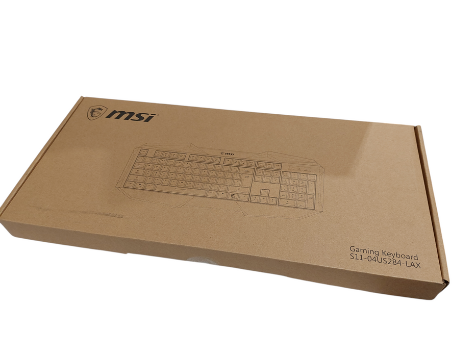 MSI Wired Gaming Keyboard LED Black S11-04US284-LAX  =