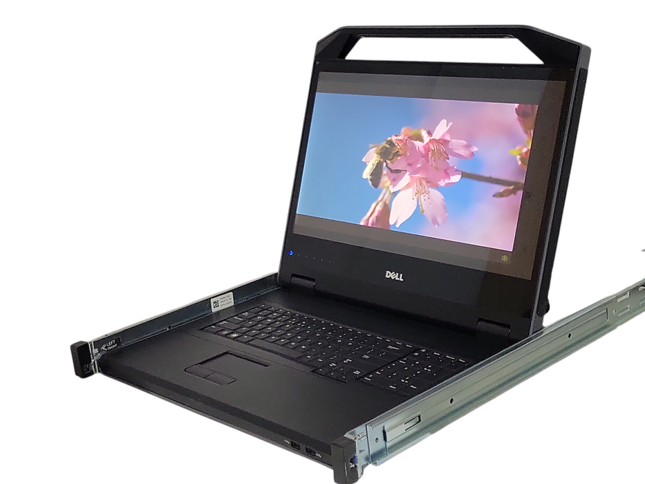 Dell KMM FPM185 1U Rack Mount 18.5in LED KVM Console _
