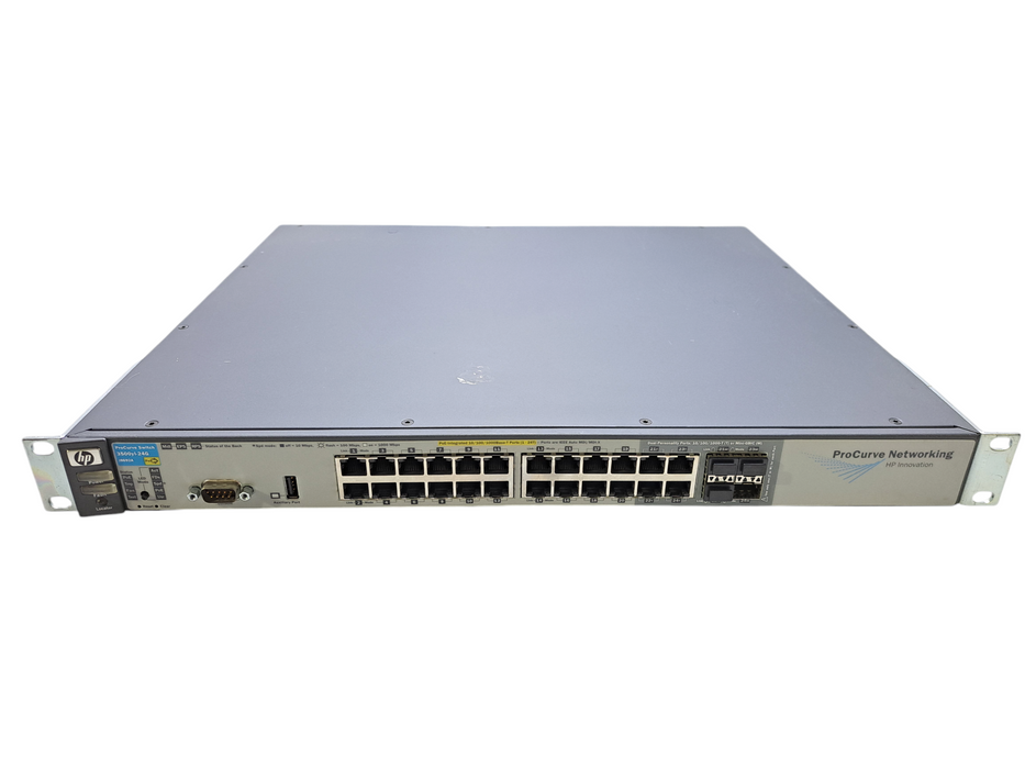 HP ProCurve 3500yl-24G J8692A | 24-Port Gigabit PoE+ Network Switch | 4x SFP