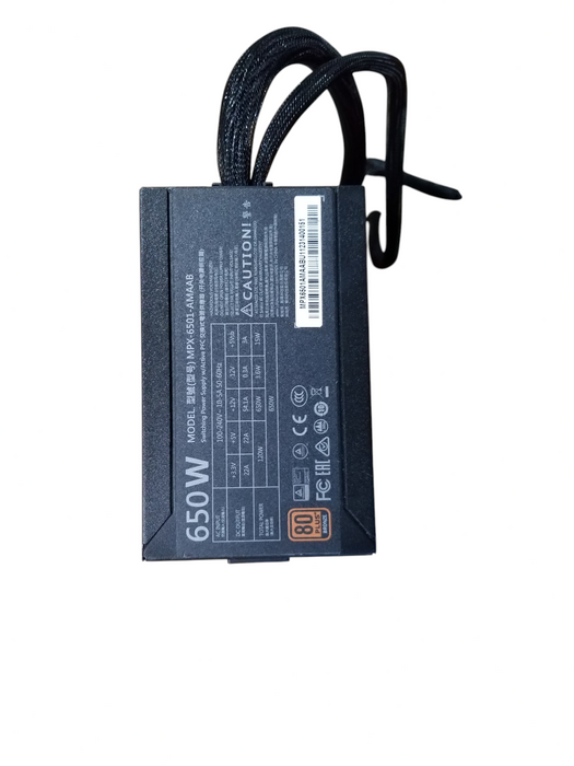 MSI MAG A650GL Gaming Power Supply - Full Modular - 80 Plus Gold Certified