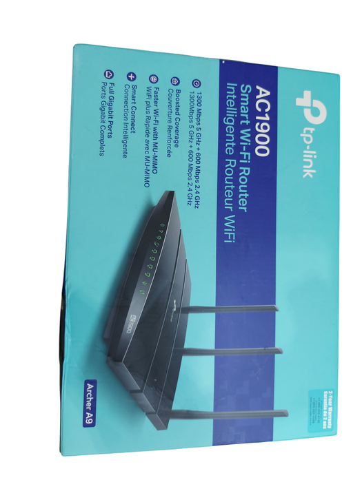 TP-Link AC1900 Smart WiFi Router (Archer A9)