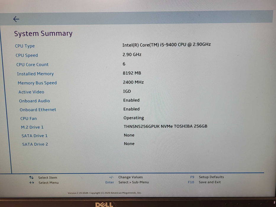 Lenovo ThinkCentre M70c SFF i5-9400 @ 2.90GHz 8GB DDR4 256GB NVme Q$