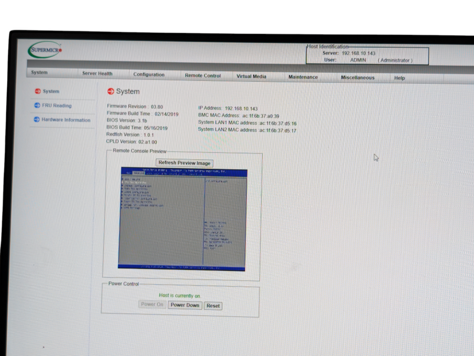 Supermicro 745-9 Tower Server X10DRi 2x Intel Xeon E5-2620 v4 32GB RAM  -