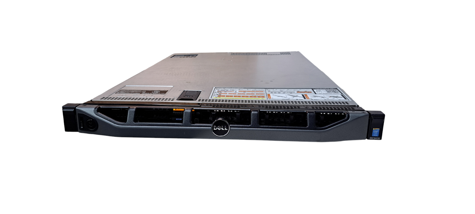 Dell R630 1U 8x 2.5" -2x Xeon E5-2697 v3-32GB DDR4-10G NIC-H730 Mini-2x750W