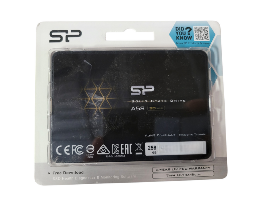 Silicon Power 256Gb SSD 3D Nand A55 SATA III 6Gbps