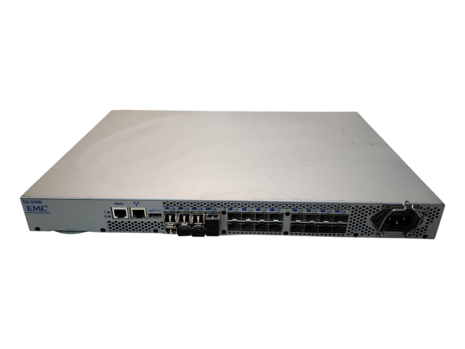 Brocade EMC2 DS-300B Fibre Channel Switch, 24-Port 8-Port Active